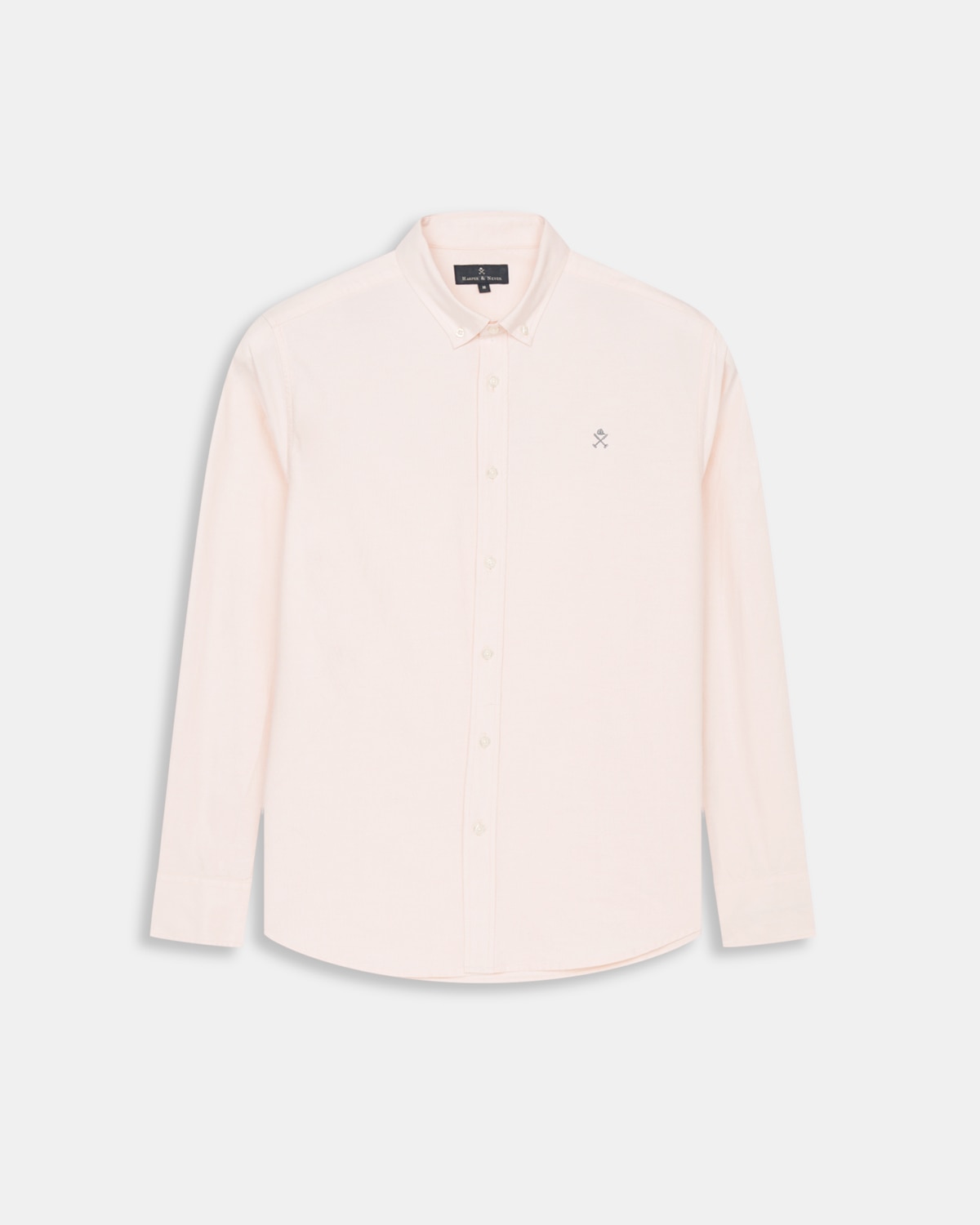 Camisa de hombre de algodón lisa - Harper & Neyer - Rosa claro Rosa claro-6