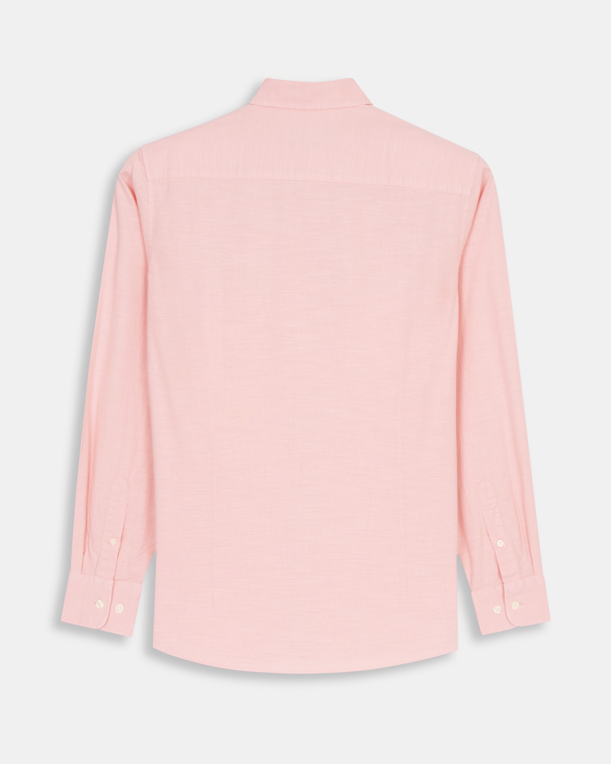 Camisa de lino de hombre lisa - Harper & Neyer - Amarillo Amarillo-5