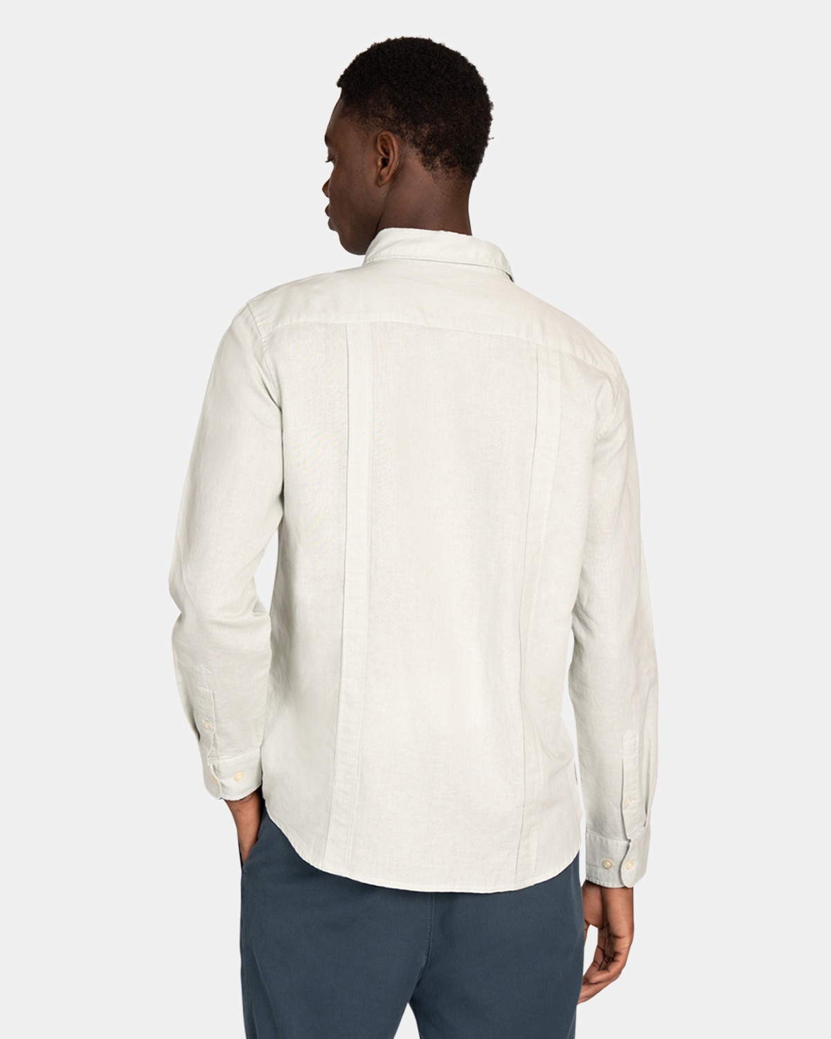Camisa guayabera de hombre lisa - Harper & Neyer - Verde Verde-2