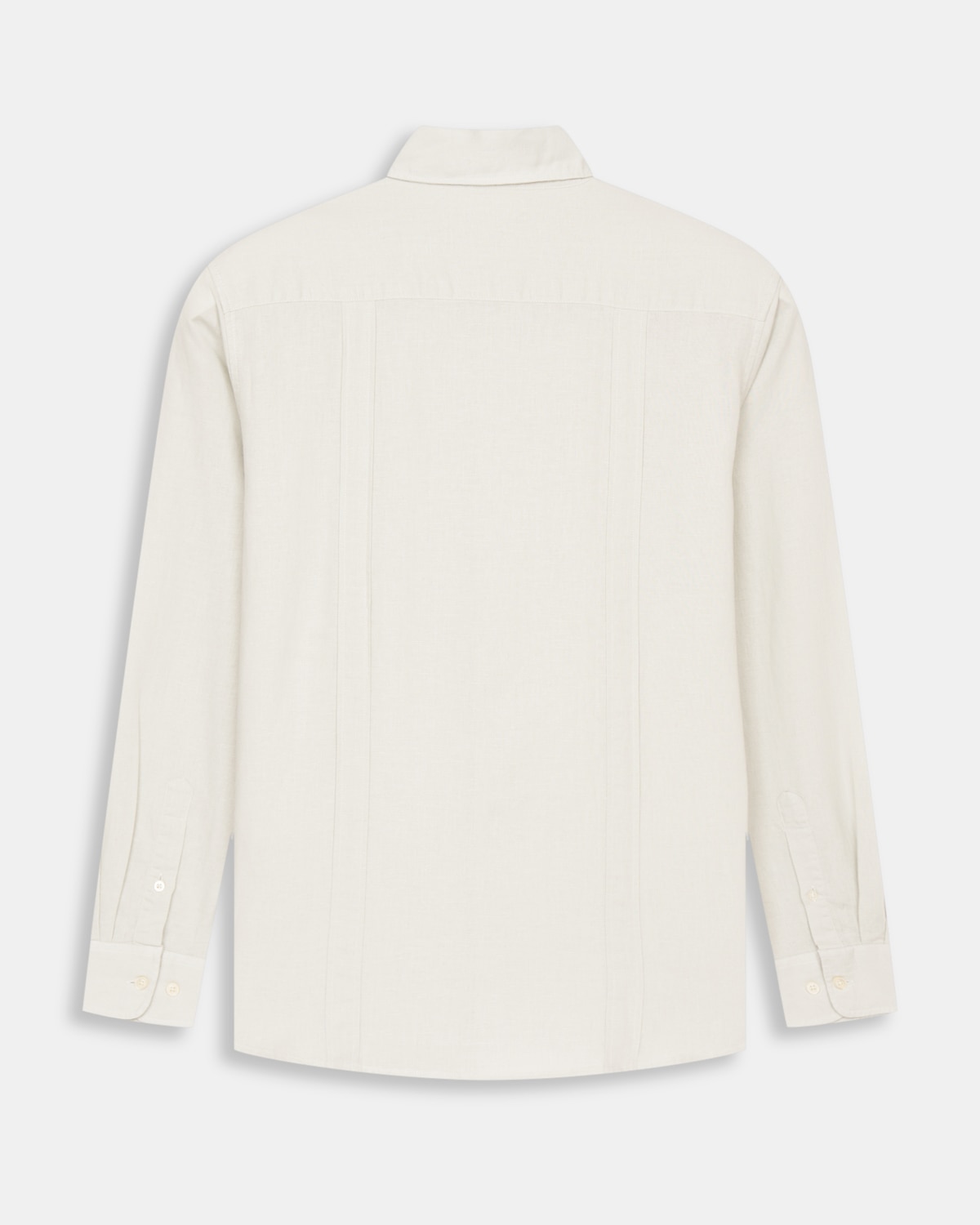 Camisa guayabera de hombre lisa - Harper & Neyer - Verde Verde-5