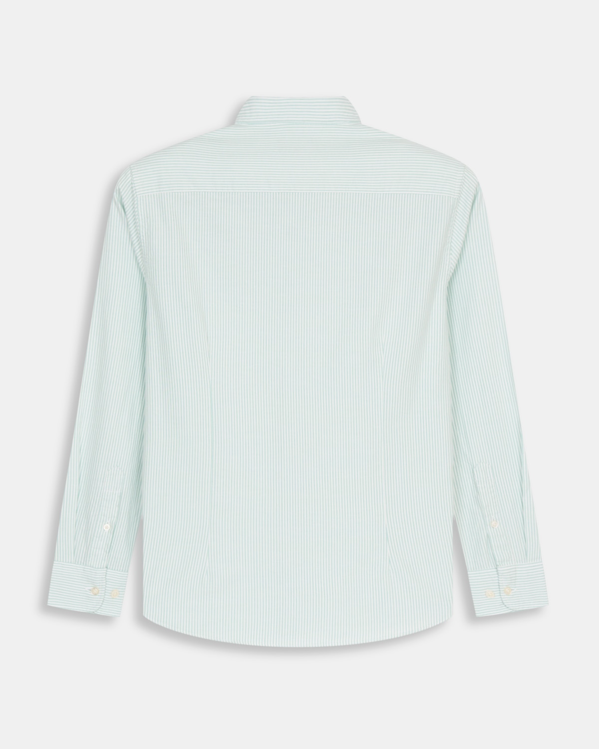 Camisa oxford de hombre de rayas - Harper & Neyer - Verde azulado Verde azulado-5