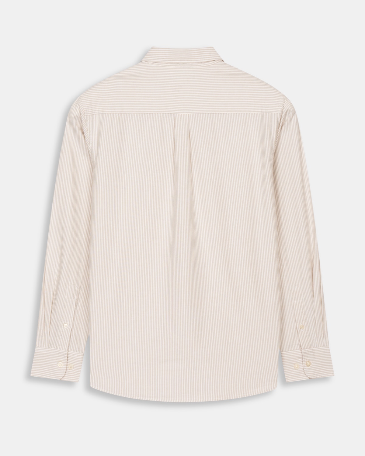 Camisa oxford de hombre de rayas - Harper & Neyer - Beige Beige-5