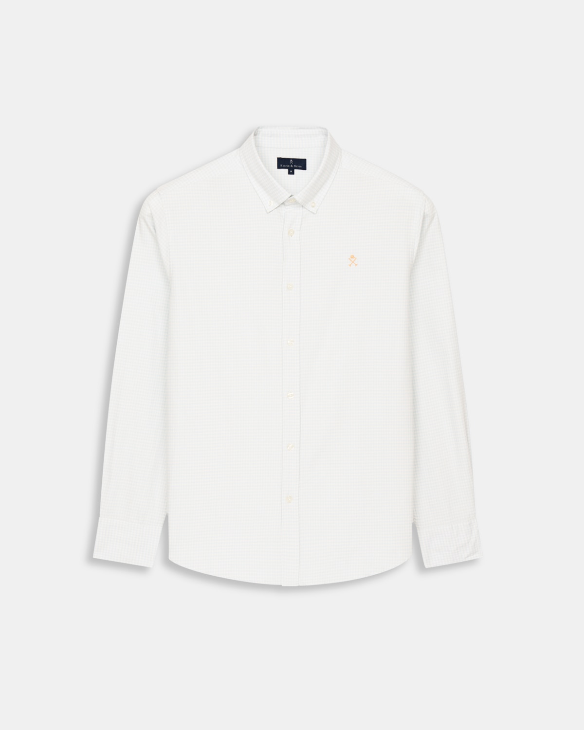 Camisa de cuadros de hombre slim - Harper & Neyer - Azul Azul-6