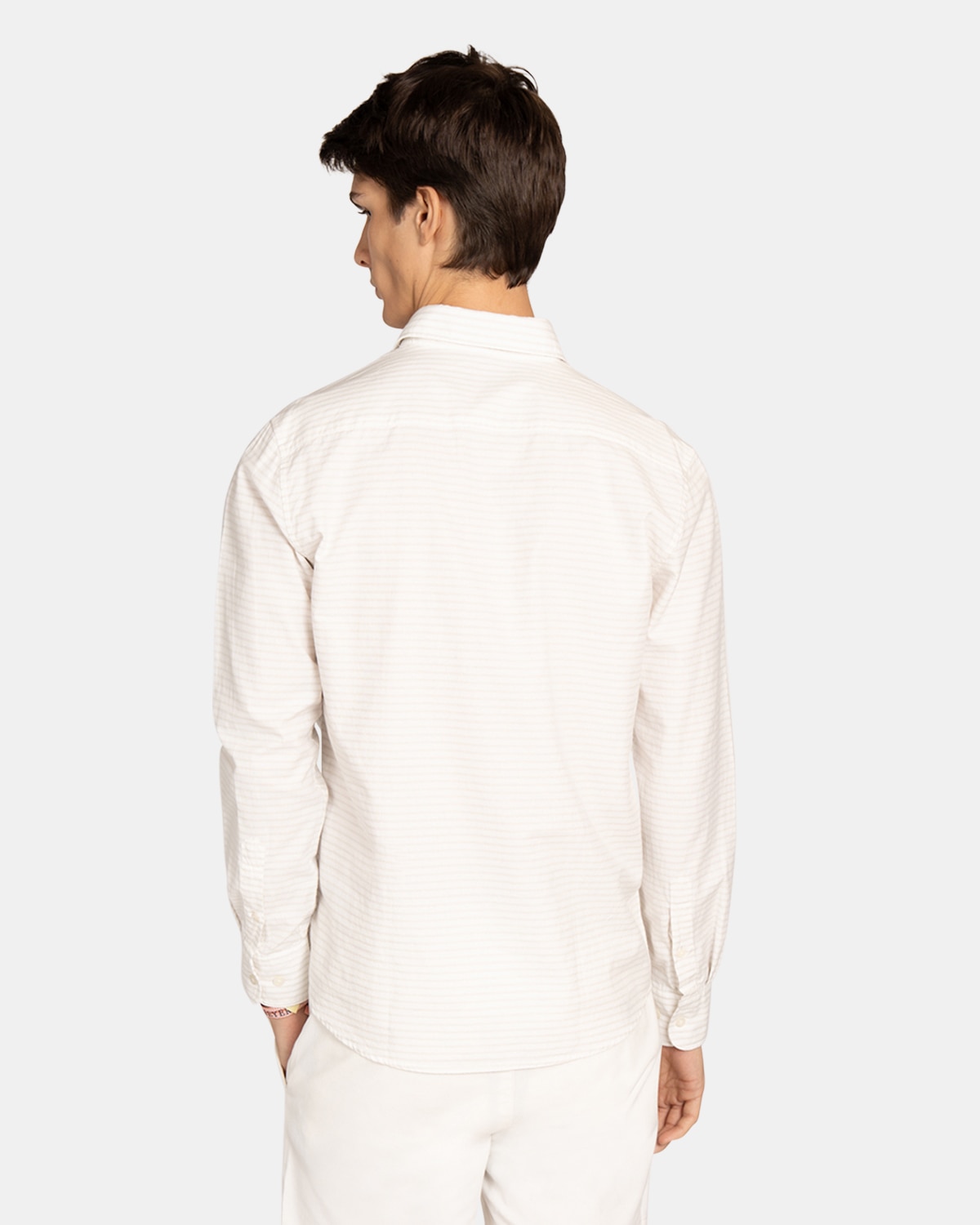 Camisa Oxford de hombre de rayas - Harper & Neyer - Crudo Crudo-2