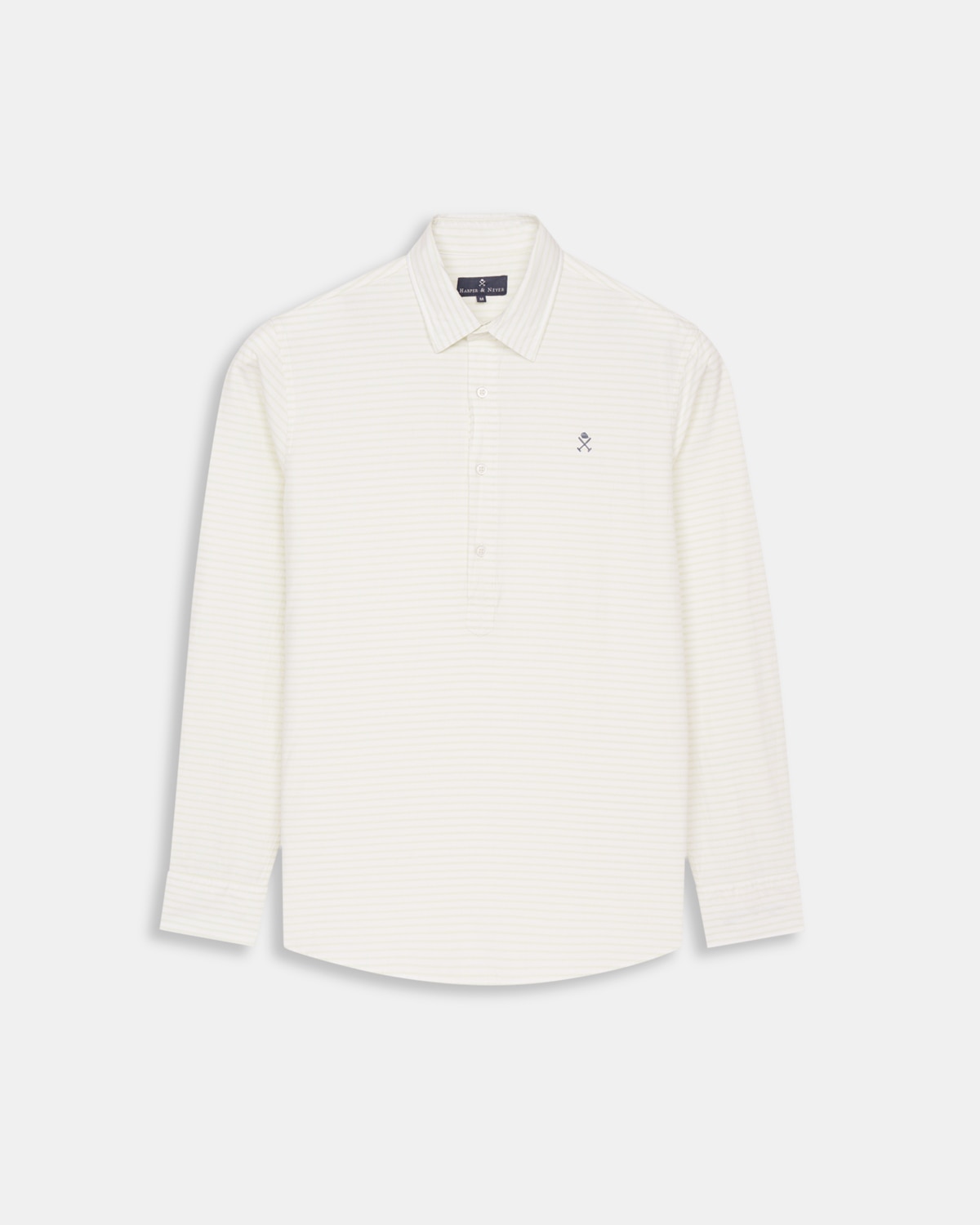 Camisa Oxford de hombre de rayas - Harper & Neyer - Verde Verde-6