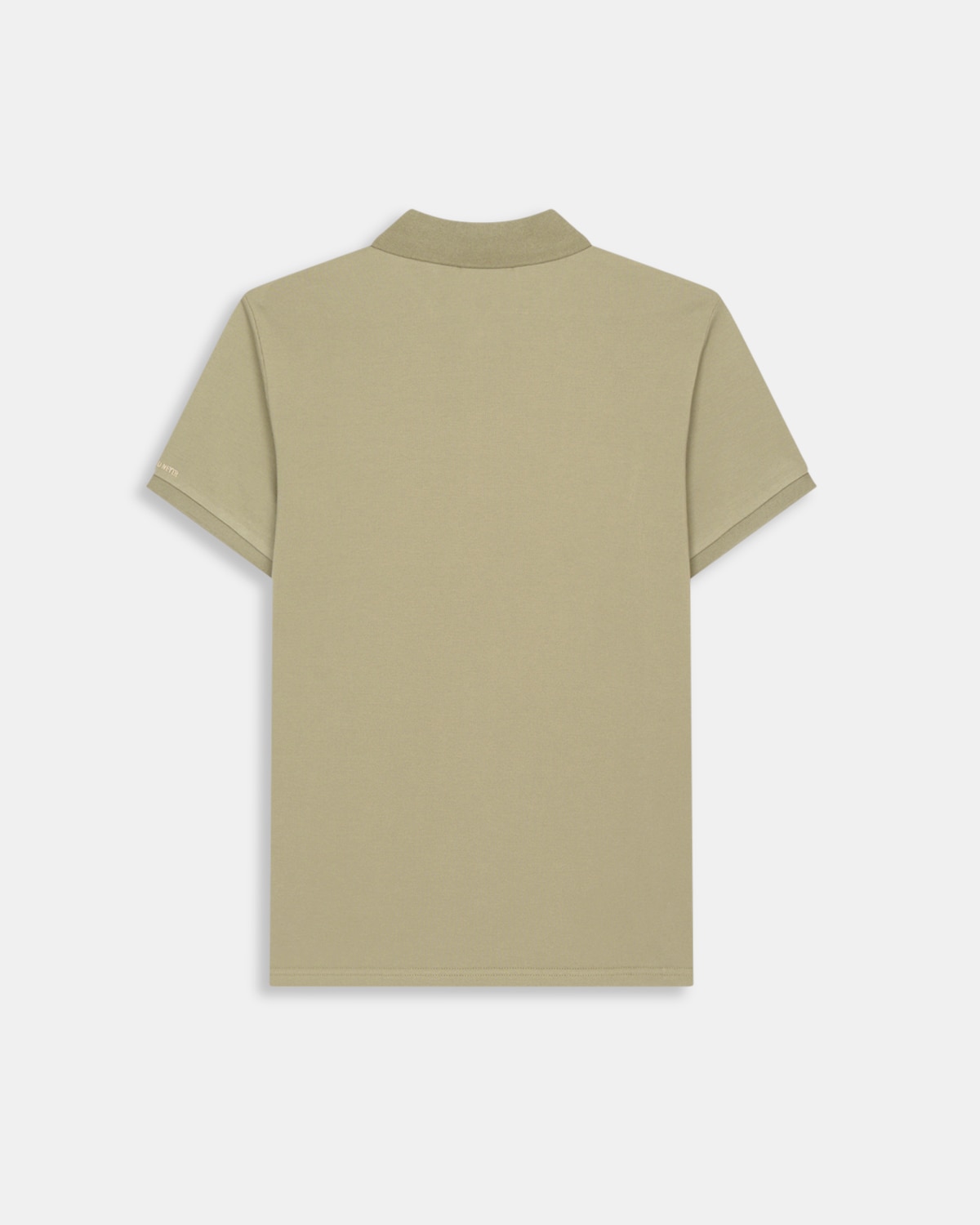 Polo de manga corta de hombre con dibujo frontal - Harper & Neyer - Verde militar Verde militar-5
