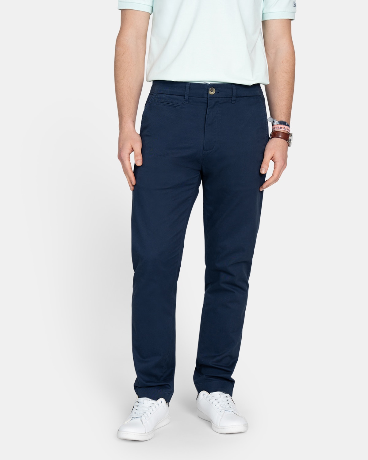 Harper & Neyer - Pantalón chino de hombre regular.
