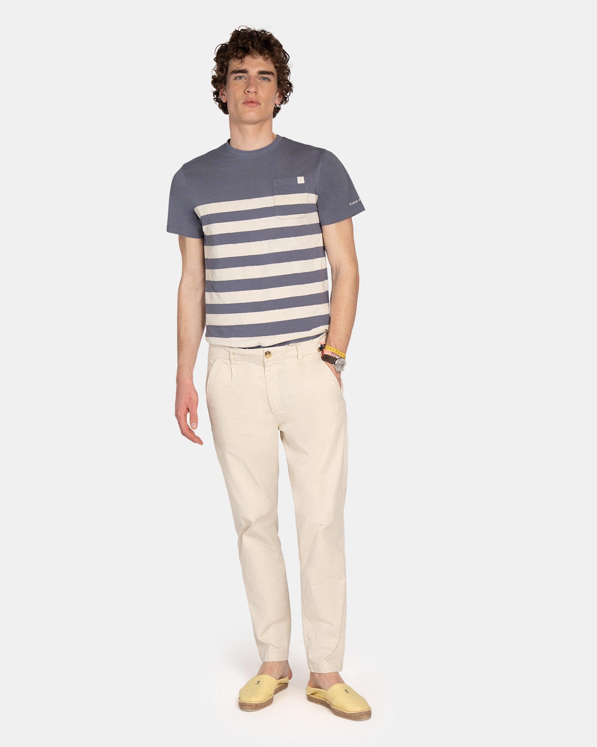 Pantalón de hombre tapered - Harper & Neyer - Crudo Crudo-3