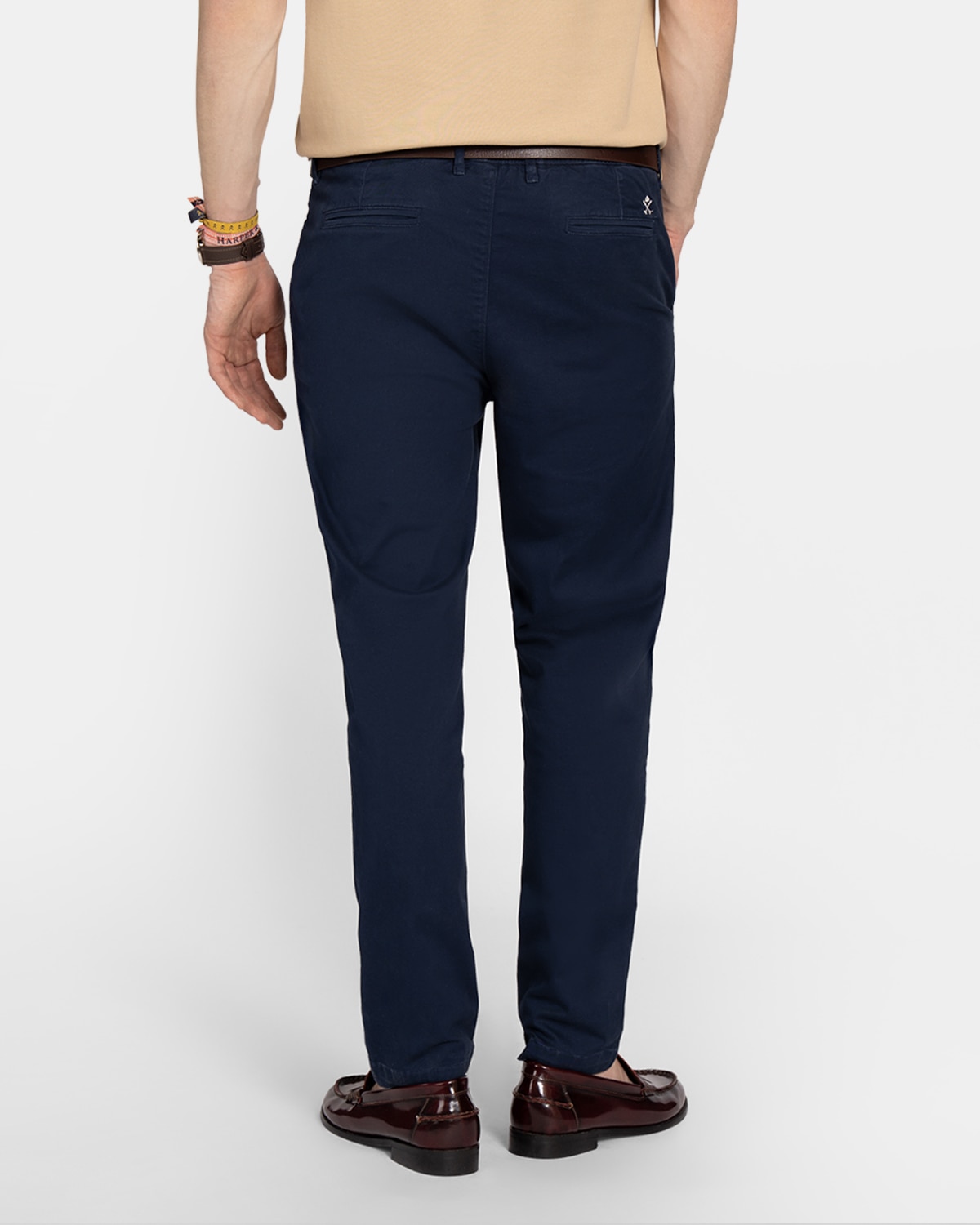 Pantalón de hombre tapered - Harper & Neyer - Azul marino Azul marino-2