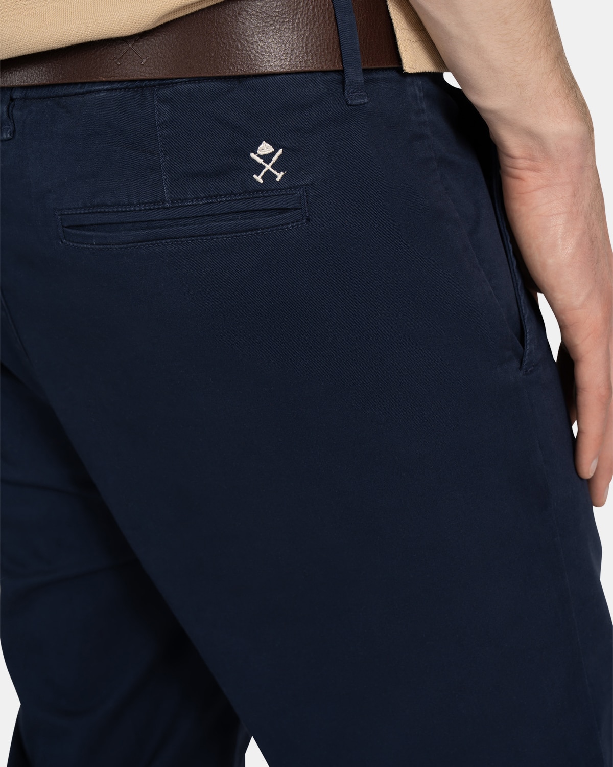 Pantalón de hombre tapered - Harper & Neyer - Azul marino Azul marino-4