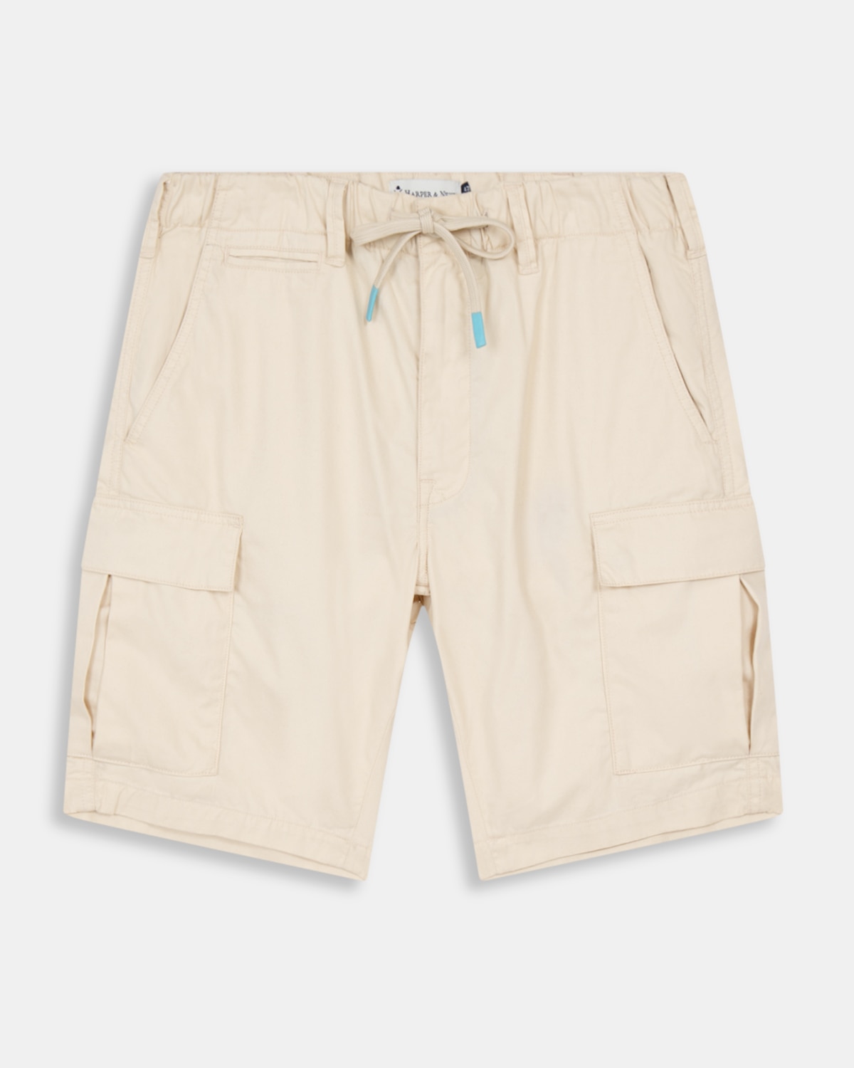 Imagen 6 de Pantalón corto cargo de hombre liso - Harper & Neyer - Camel Camel