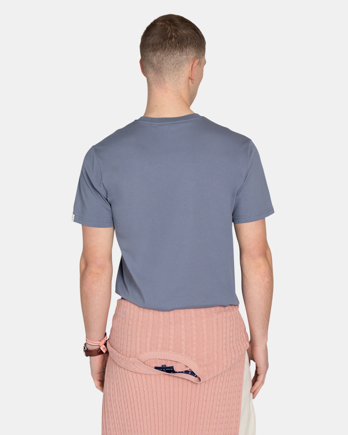Imagen 2 de Camiseta de manga corta de hombre lisa - Harper & Neyer - Azul oscuro Azul oscuro