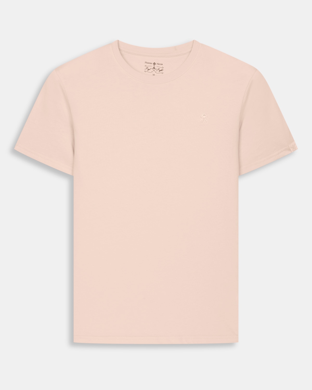 Imagen 6 de Camiseta de manga corta de hombre lisa - Harper & Neyer - Rosa claro Rosa claro