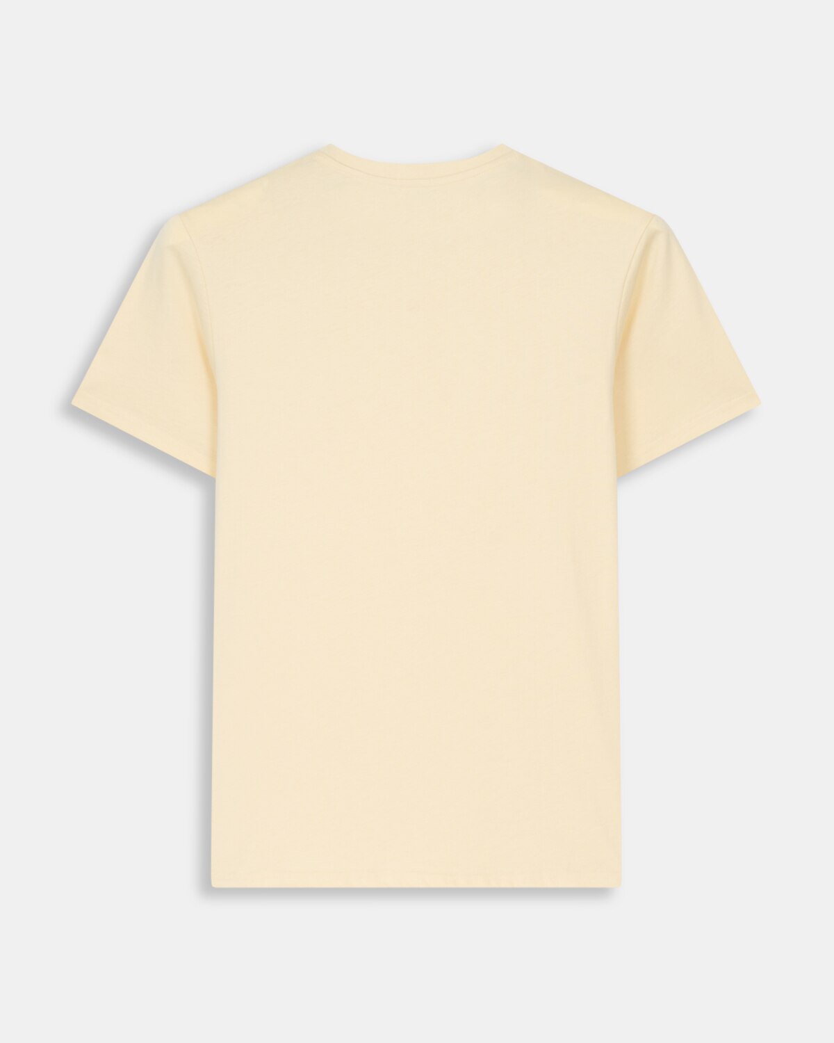Imagen 5 de Camiseta de manga corta de hombre lisa - Harper & Neyer - Amarillo Amarillo