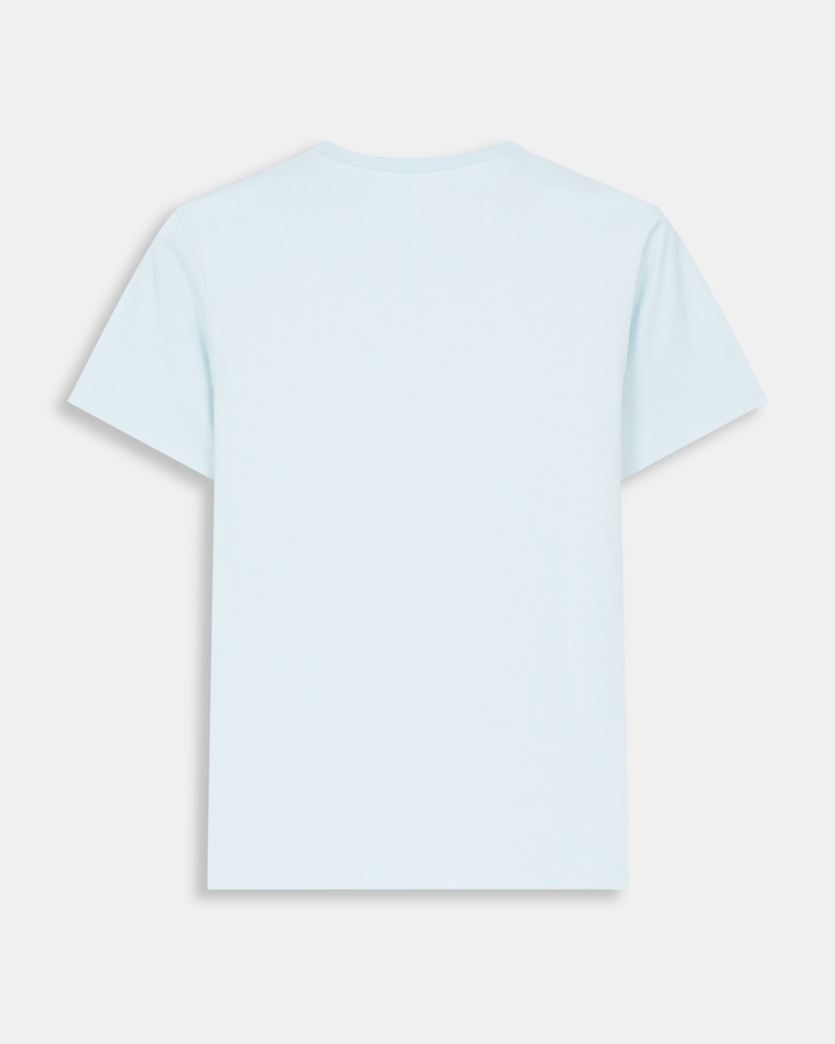 Imagen 5 de Camiseta de manga corta de hombre lisa - Harper & Neyer - Azul claro Azul claro