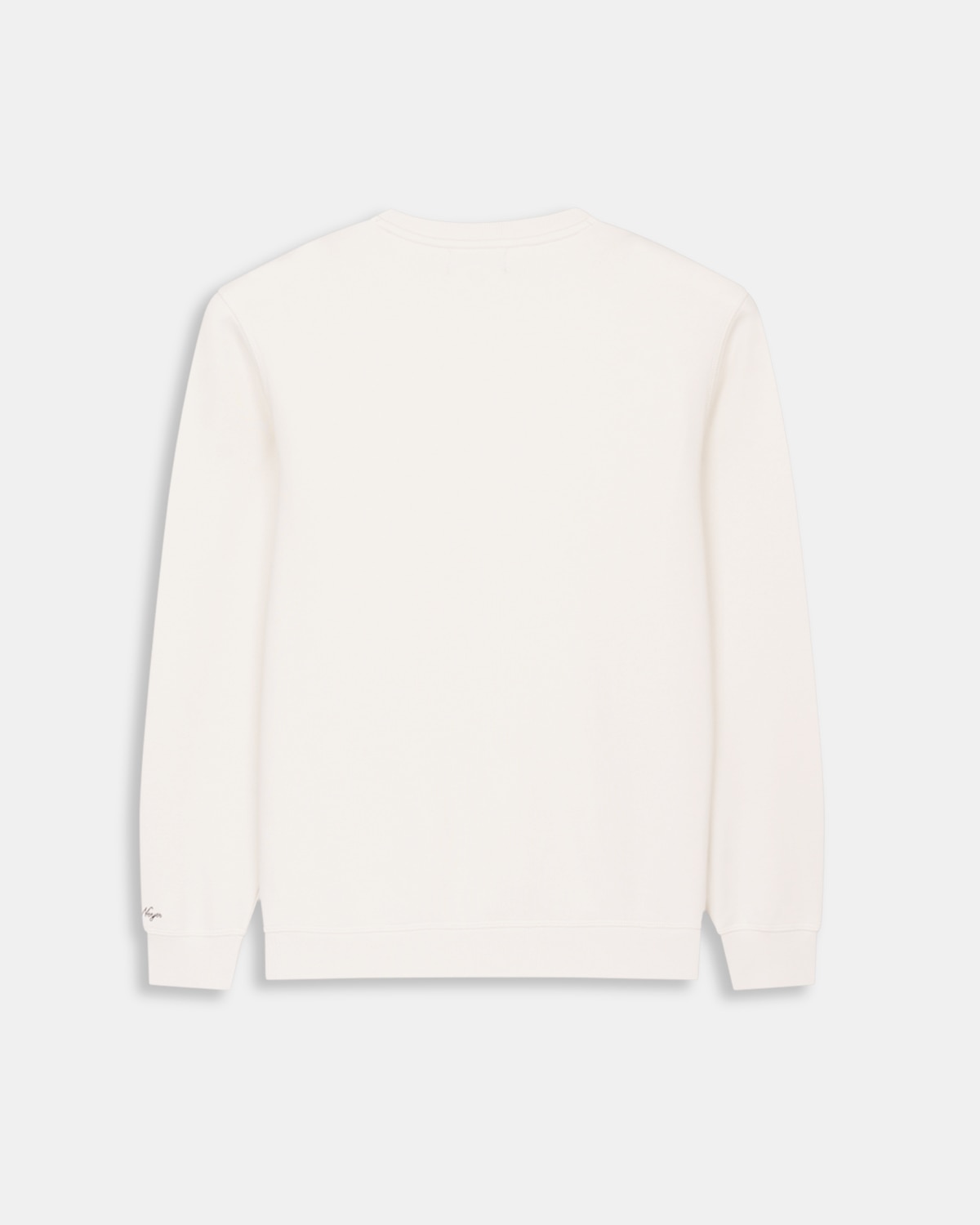 Sudadera sin capucha de hombre de algodón - Harper & Neyer - Blanco roto Blanco roto-5