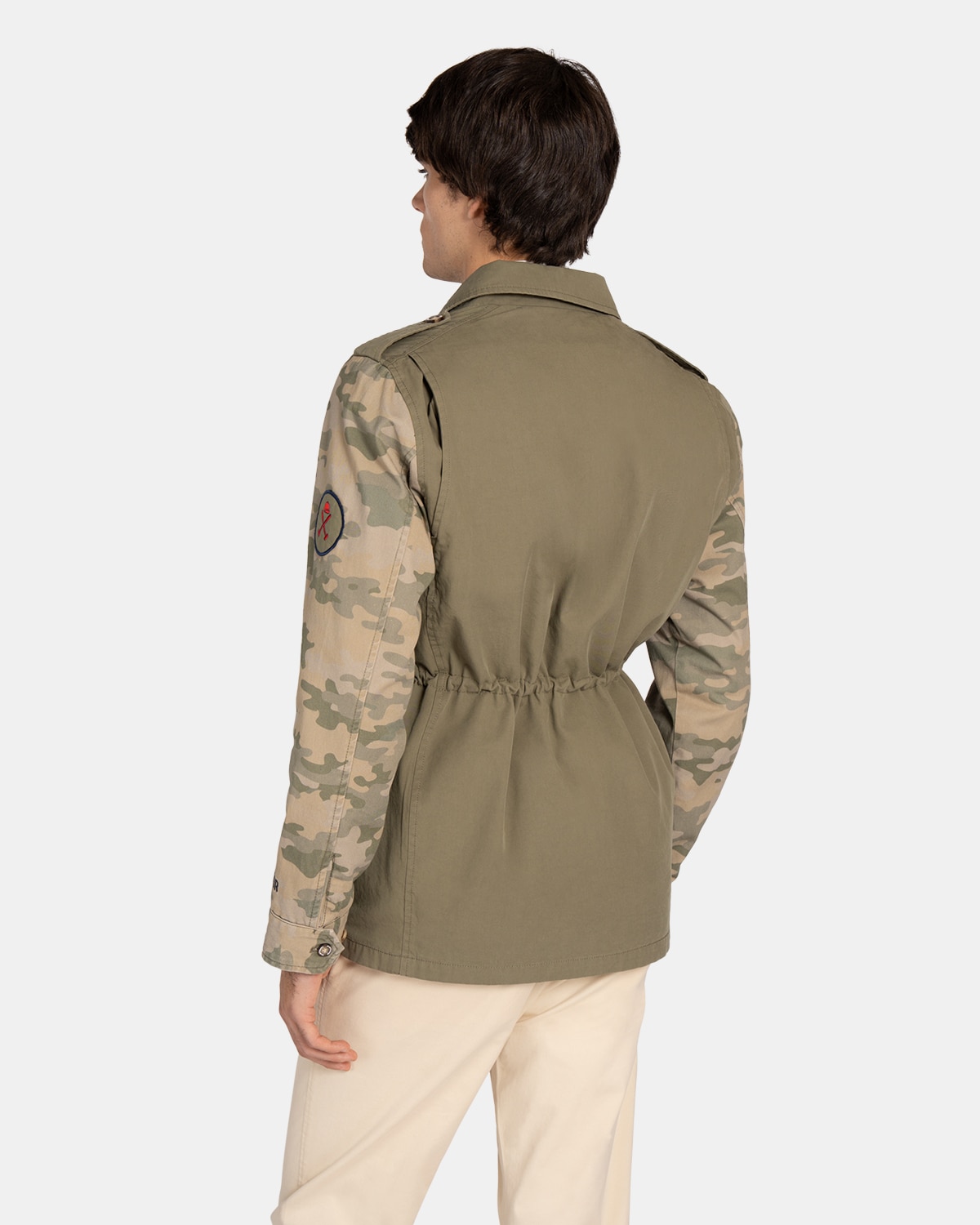 Chaqueta de hombre con cierre frontal - Harper & Neyer - Marrón claro Marrón claro-2