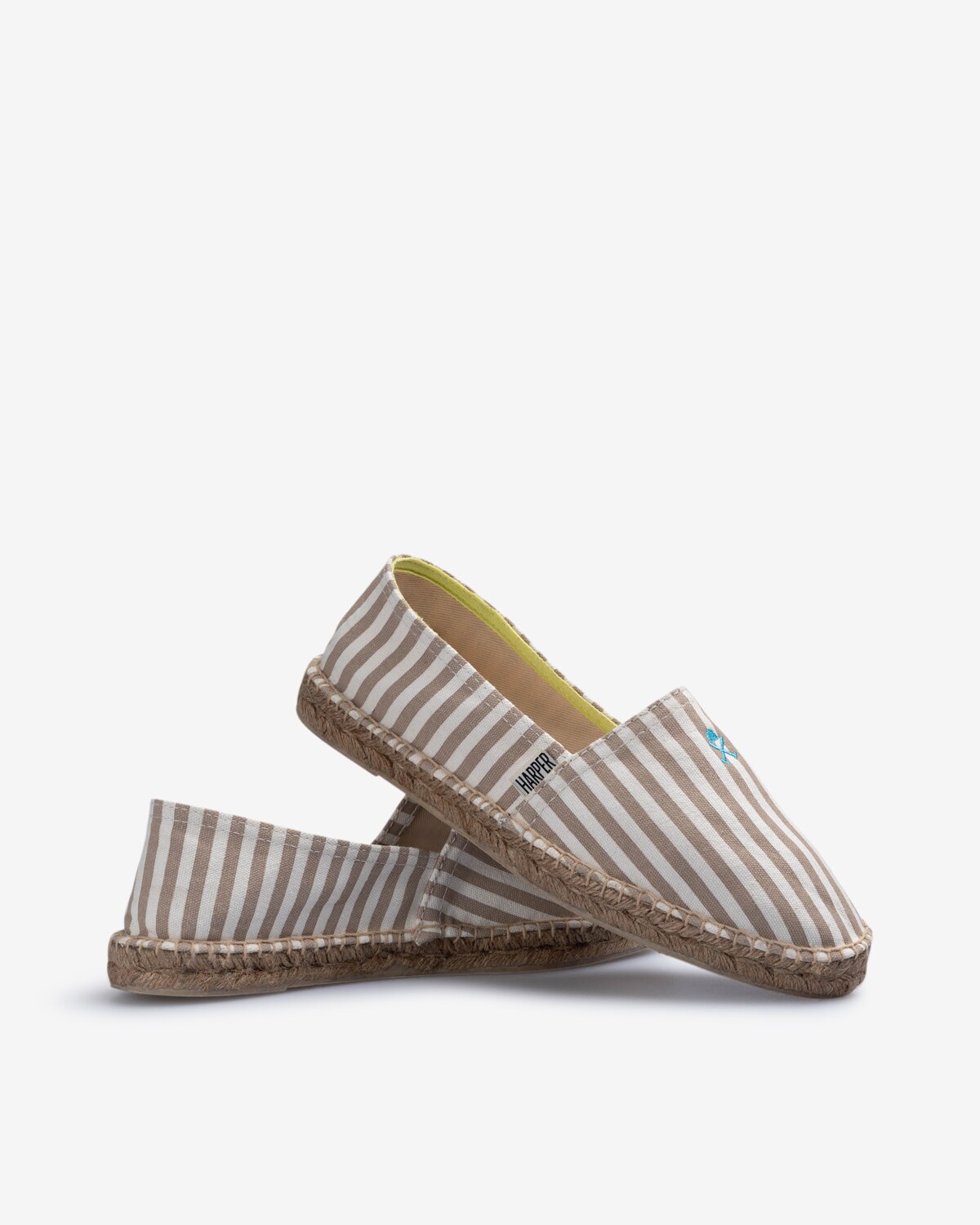 Alpargatas yute de hombre de algodón con cierre de cordones - Harper & Neyer - Camel Camel-4