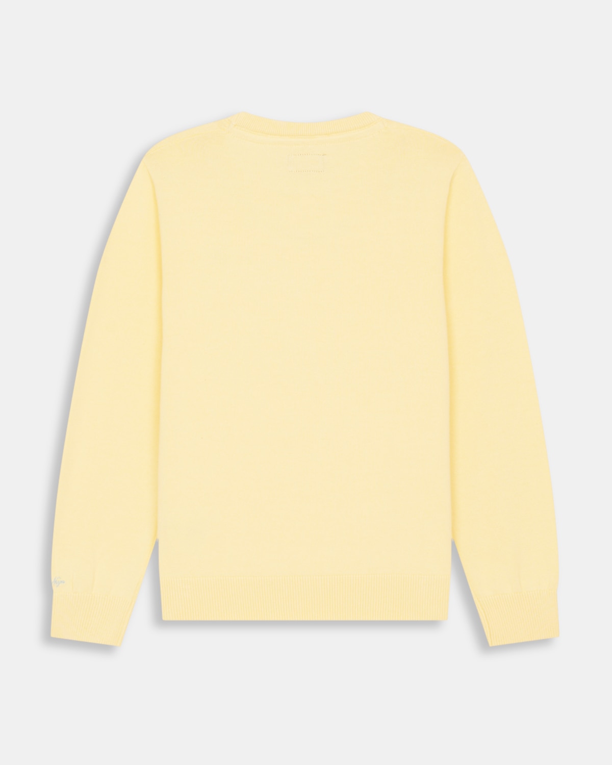 Jersey de niño con cuello redondo liso - Harper & Neyer - Amarillo Amarillo-4