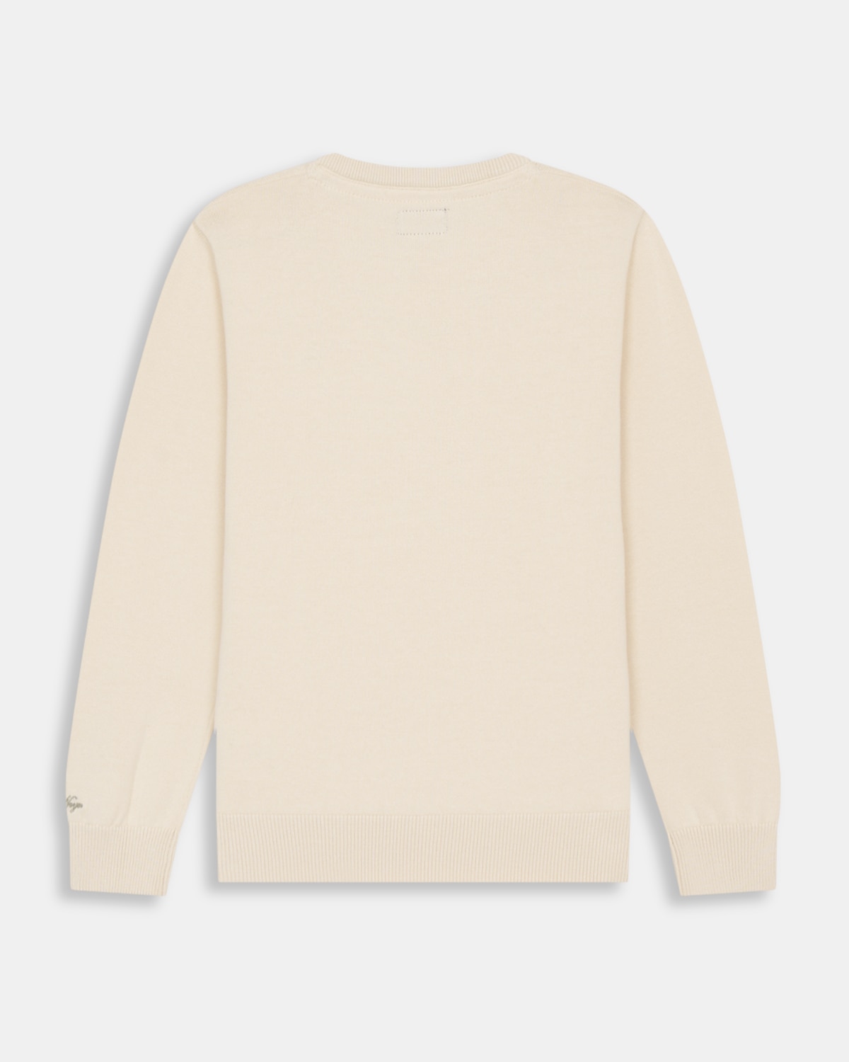 Jersey de niño con cuello redondo liso - Harper & Neyer - Crudo Crudo-4