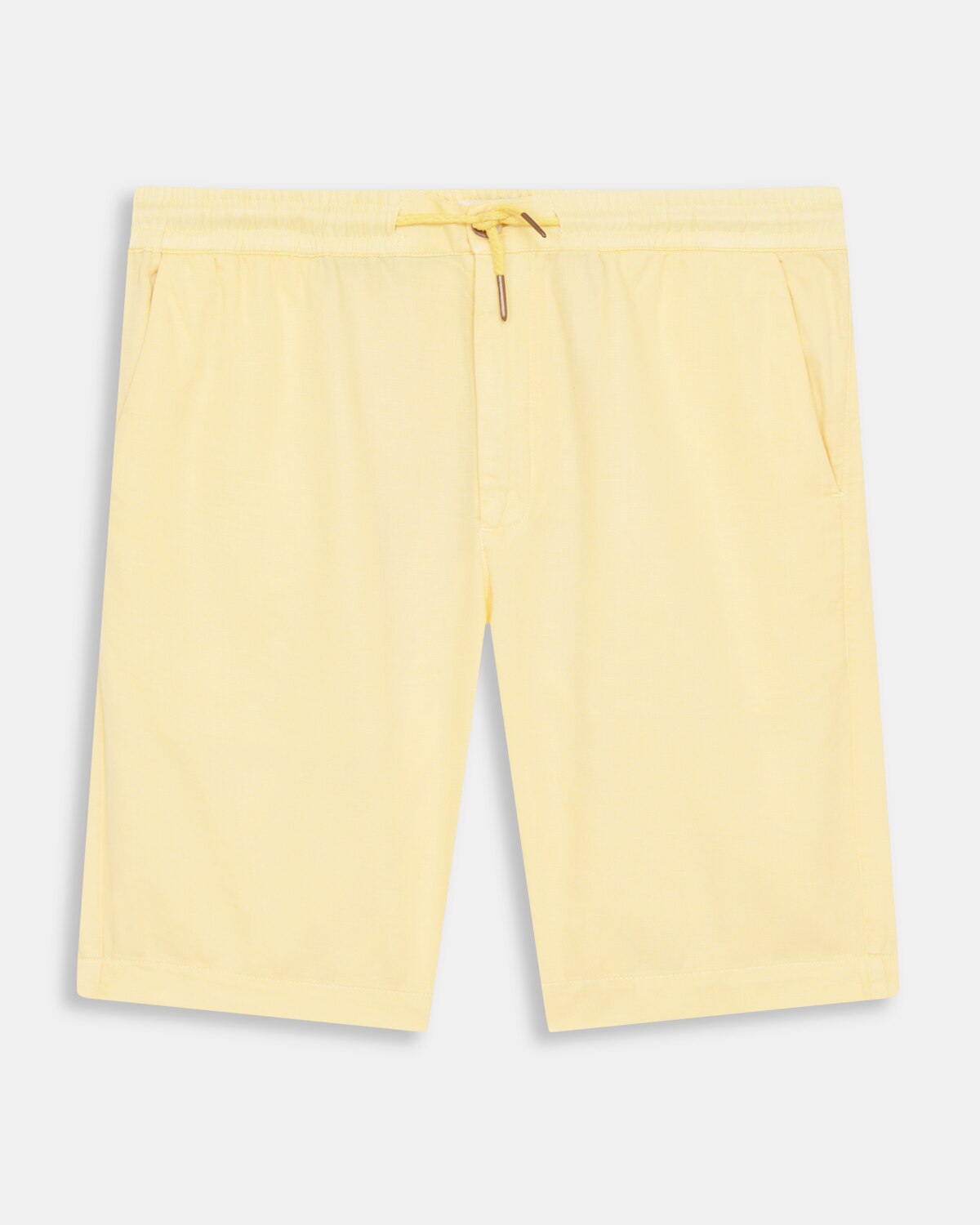 Bermudas de hombre regular liso - Harper & Neyer - Amarillo Amarillo-6