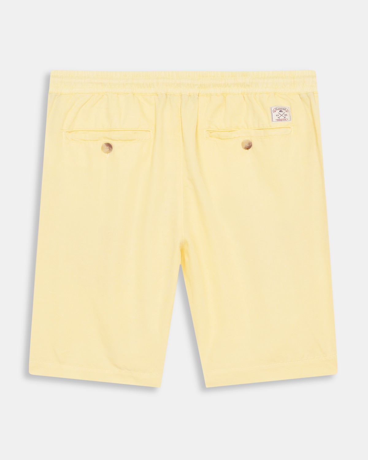 Bermudas de hombre regular liso - Harper & Neyer - Amarillo Amarillo-5