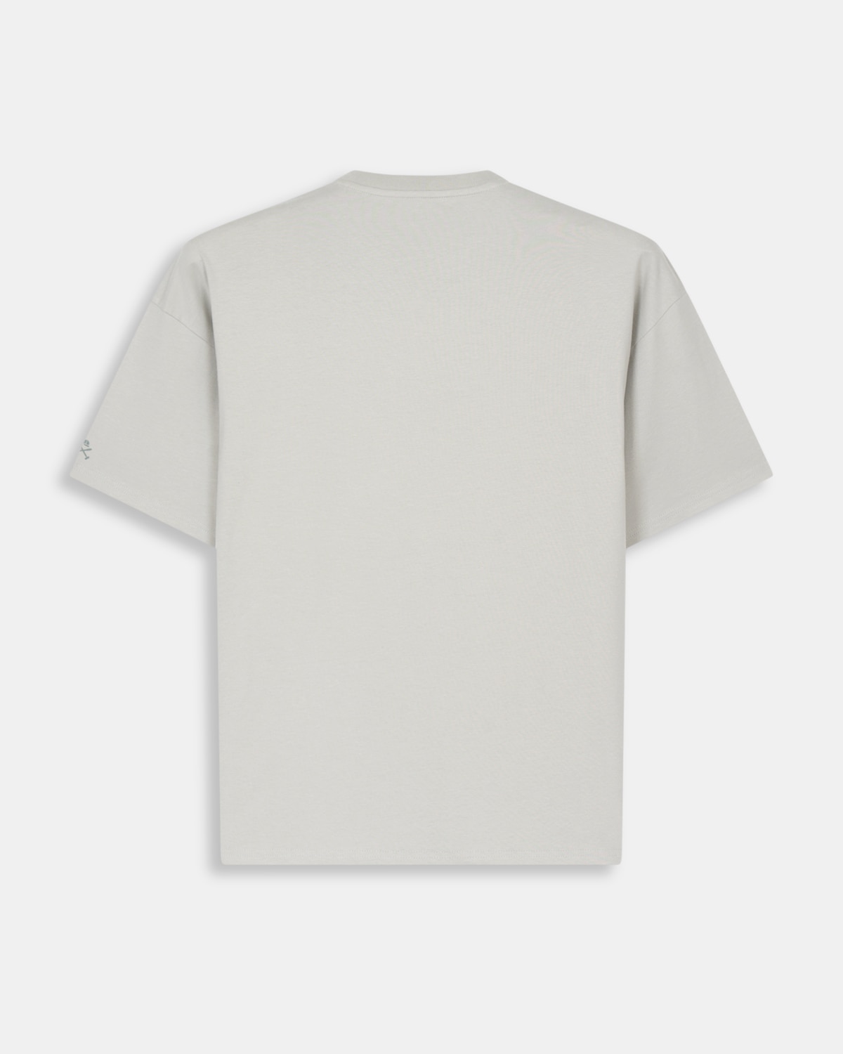 Camiseta de manga corta de hombre con dibujo frontal - Harper & Neyer - Gris claro Gris claro-5