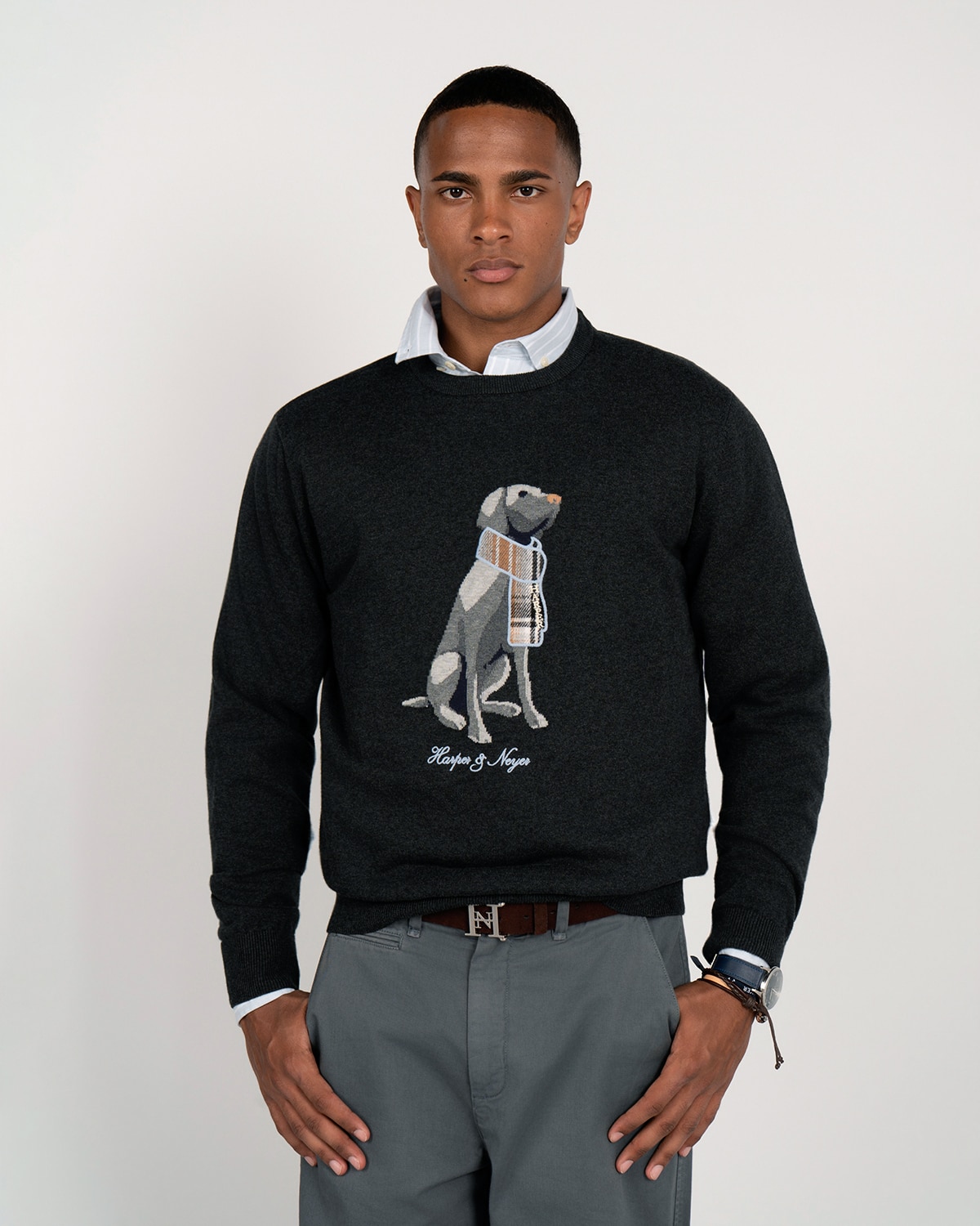 Jersey windsor tails - Harper & Neyer - Negro Negro-2