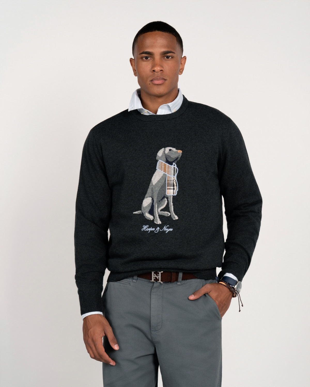Jersey windsor tails - Harper & Neyer - Negro Negro-4