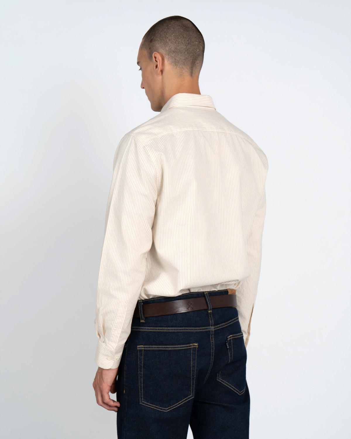 Camisa rayas - Harper & Neyer - Camel Camel-4
