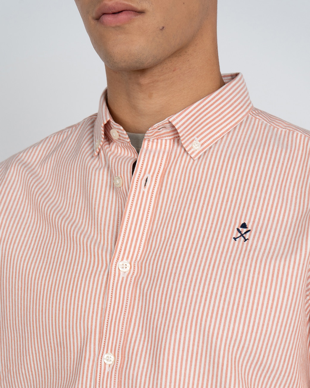 Camisa rayas - Harper & Neyer - Naranja Naranja-3