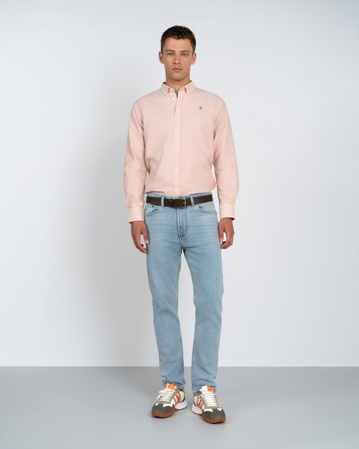 Camisa rayas - Harper & Neyer - Naranja Naranja-4