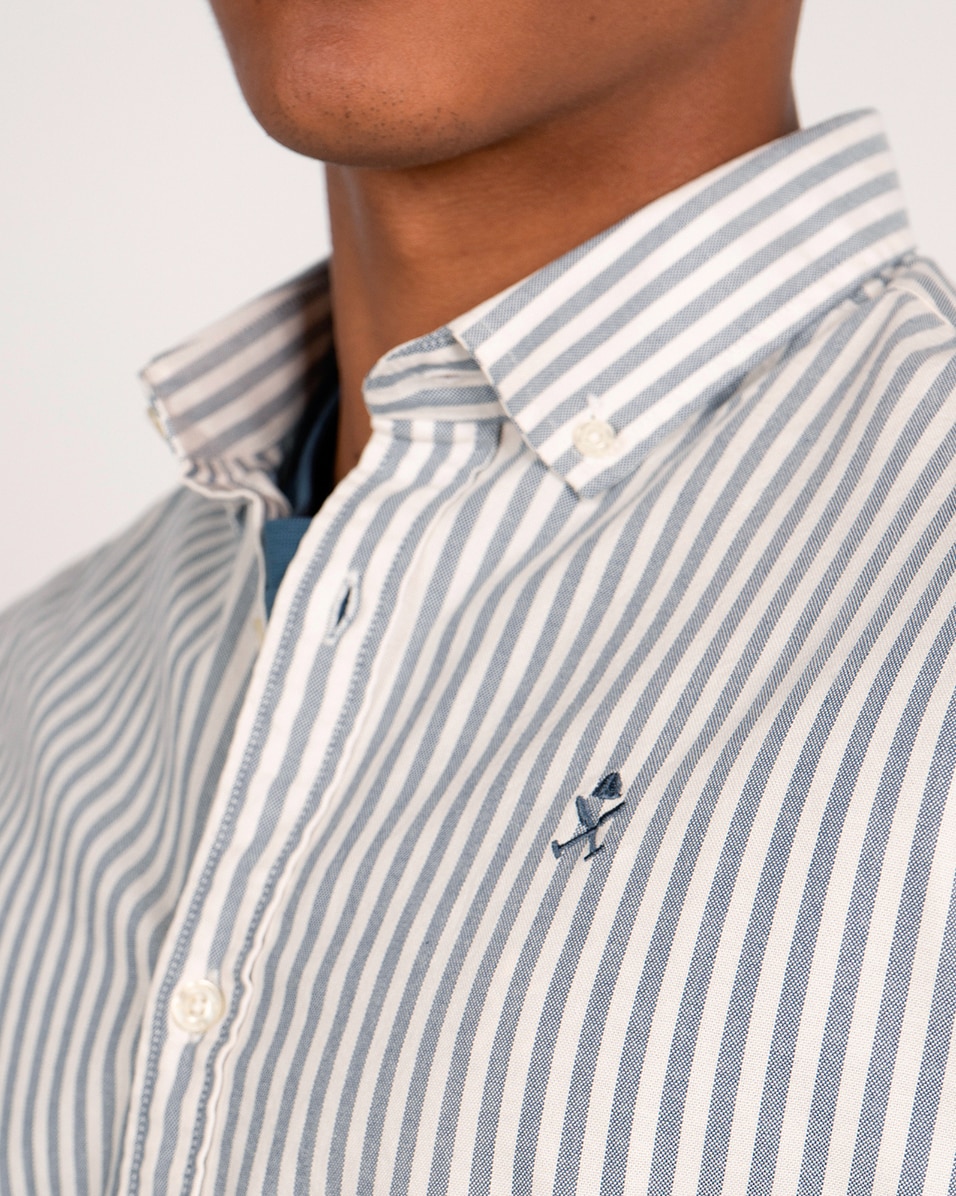 Imagen 4 de Camisa rayas - Harper & Neyer - Azul índigo Azul índigo