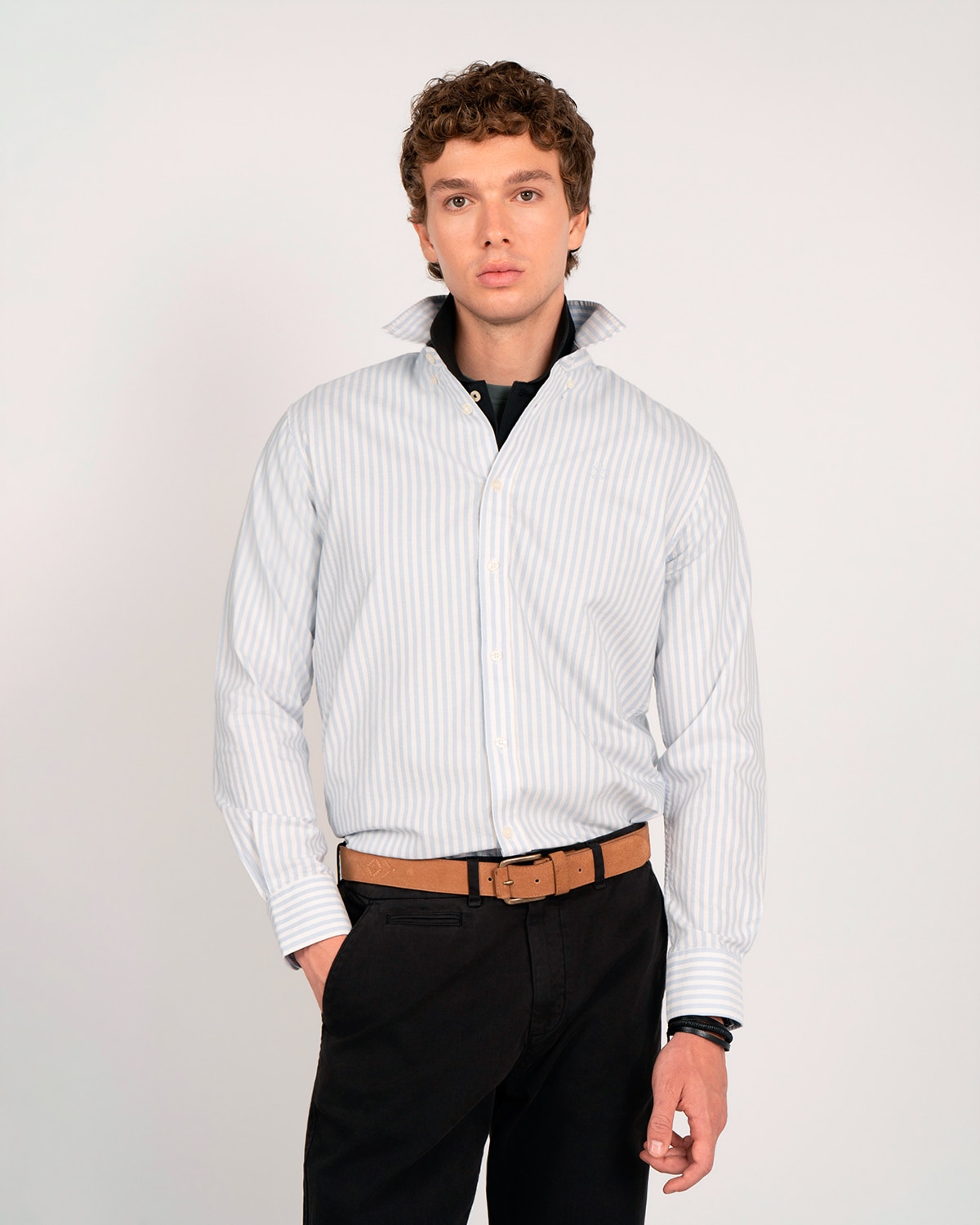 Imagen 2 de Camisa rayas - Harper & Neyer - Azul claro Azul claro