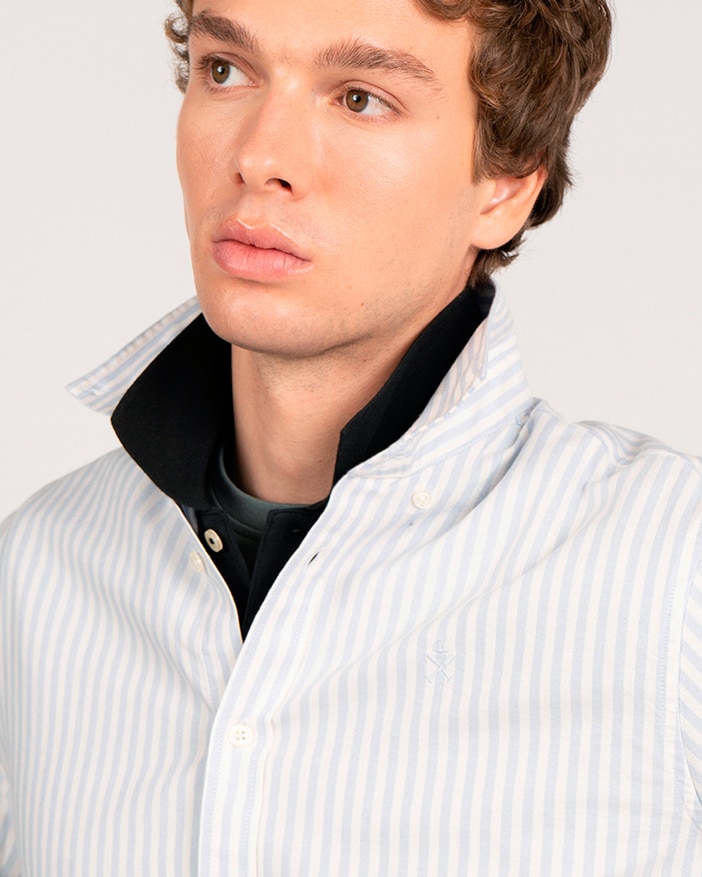 Imagen 4 de Camisa rayas - Harper & Neyer - Azul claro Azul claro