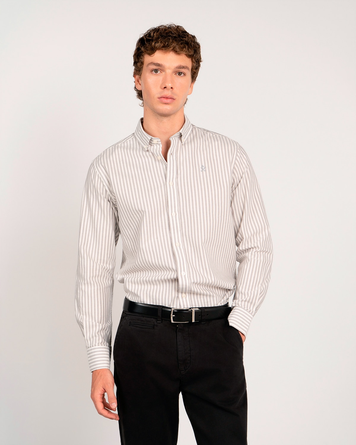 Imagen 2 de Camisa rayas - Harper & Neyer - Gris Gris