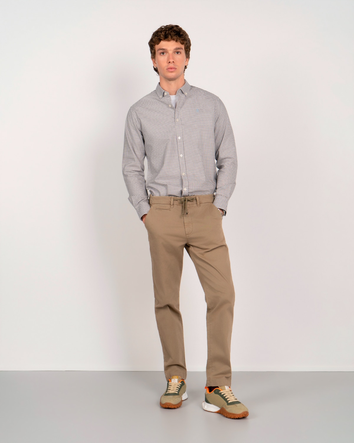 Camisa cuadros - Harper & Neyer - Gris Gris-1