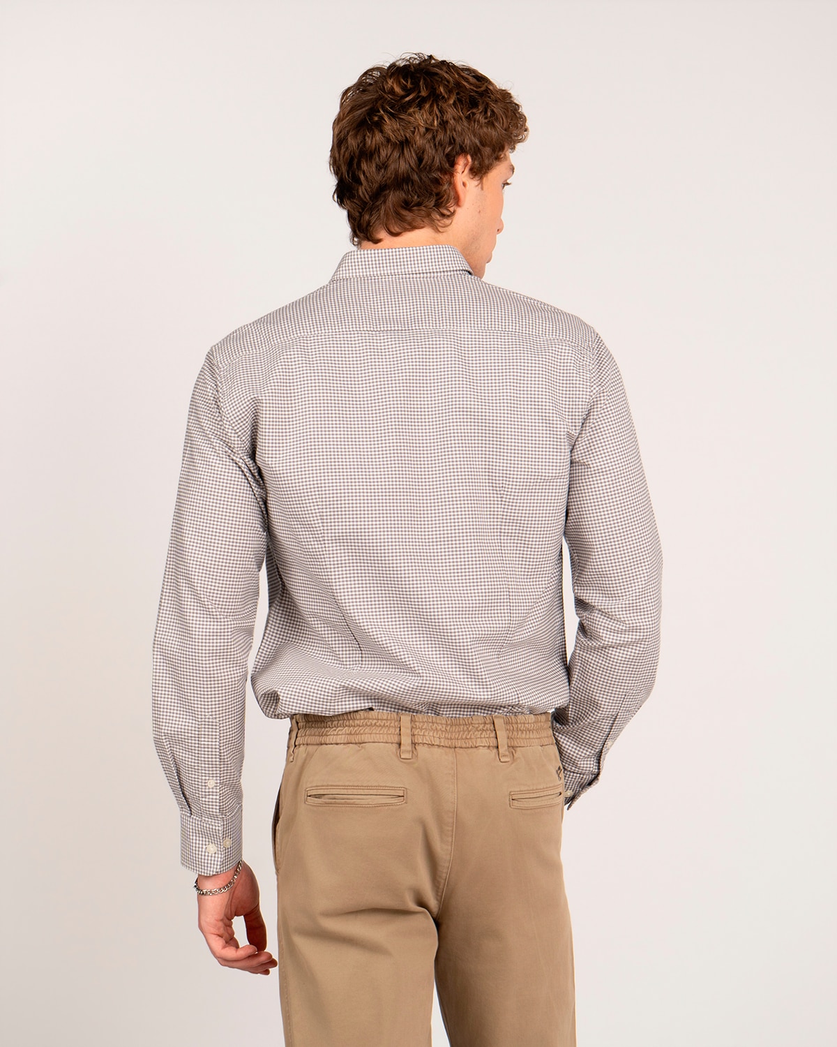Camisa cuadros - Harper & Neyer - Gris Gris-5