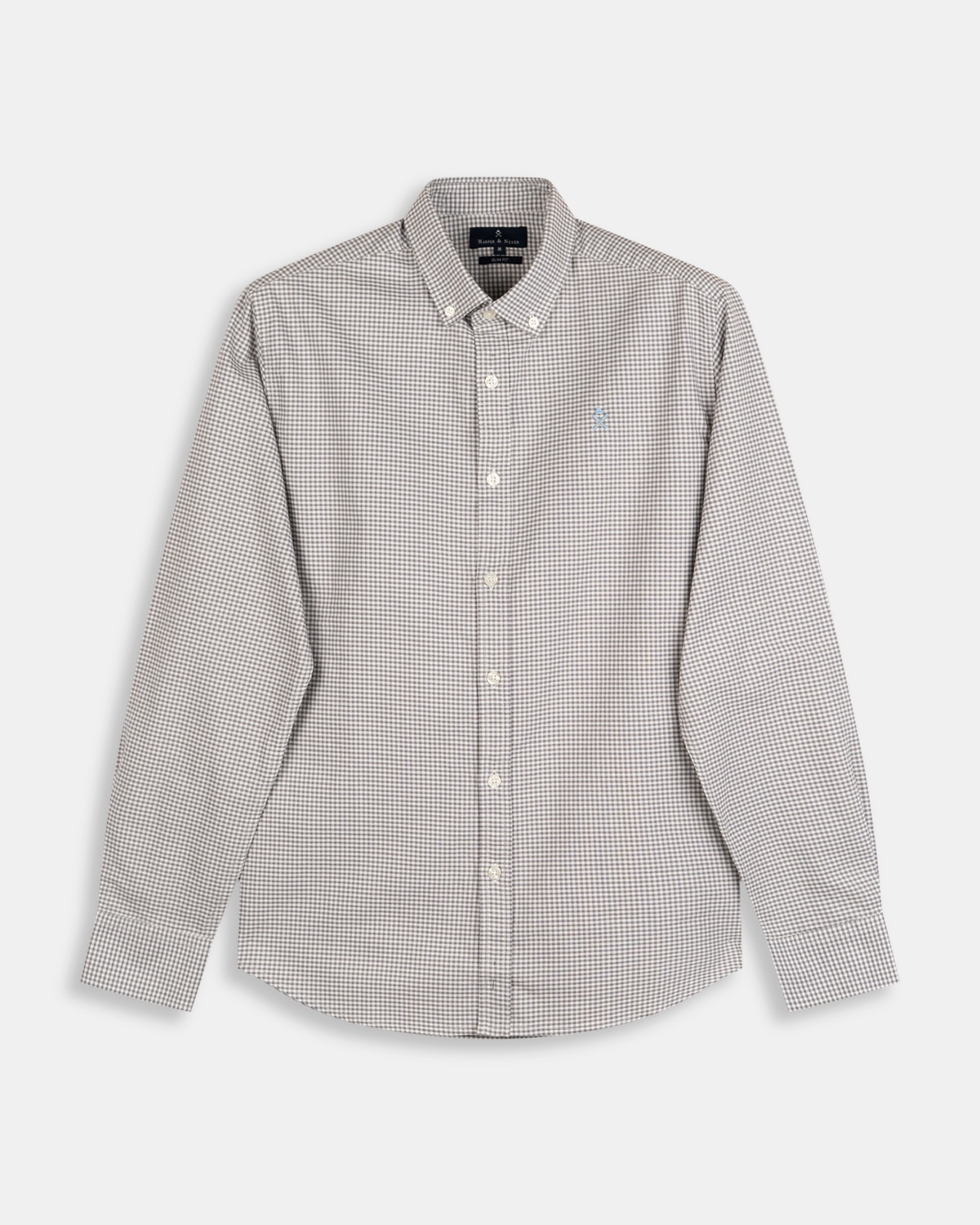 Camisa cuadros - Harper & Neyer - Gris Gris-6