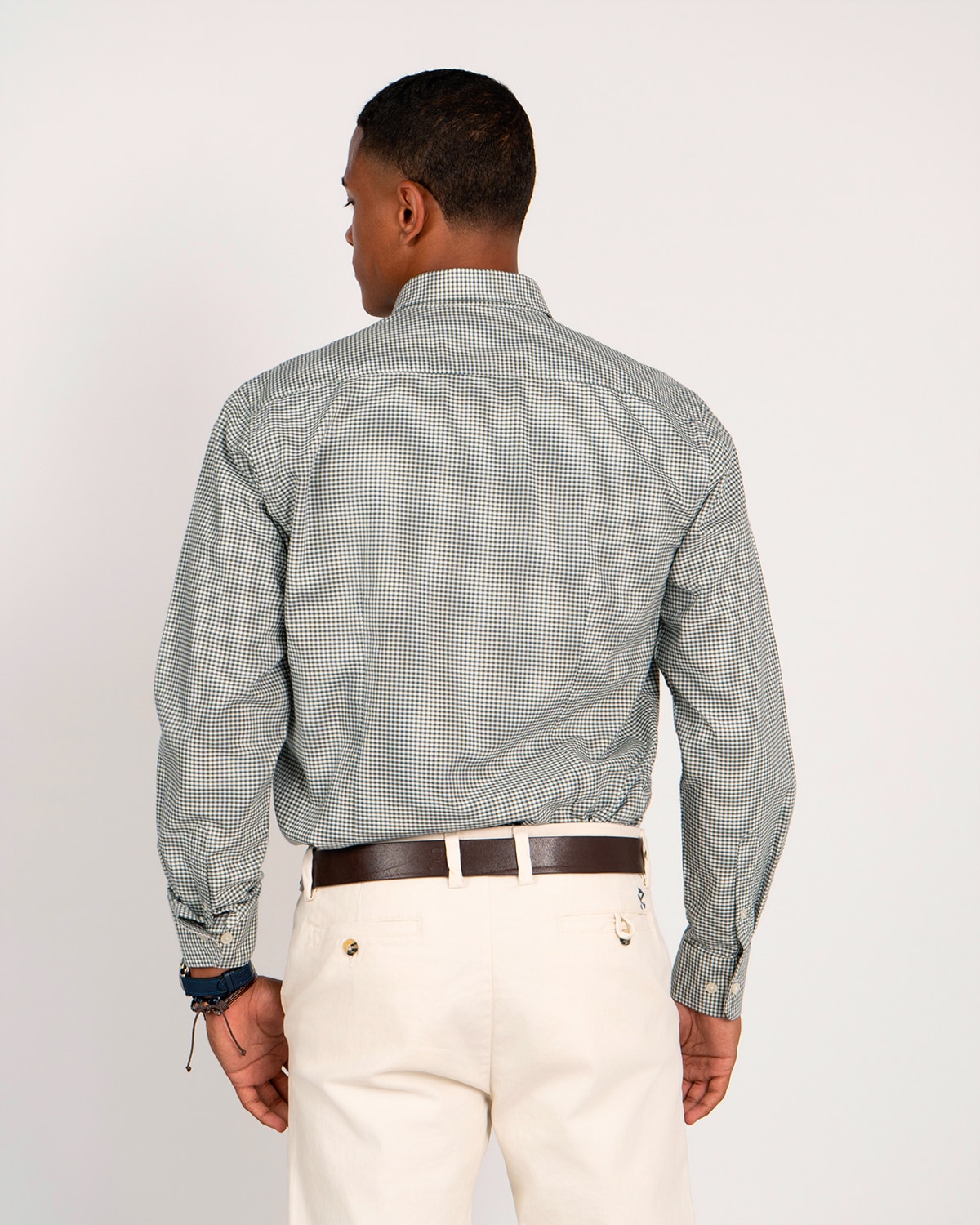 Camisa cuadros - Harper & Neyer - Verde militar Verde militar-2