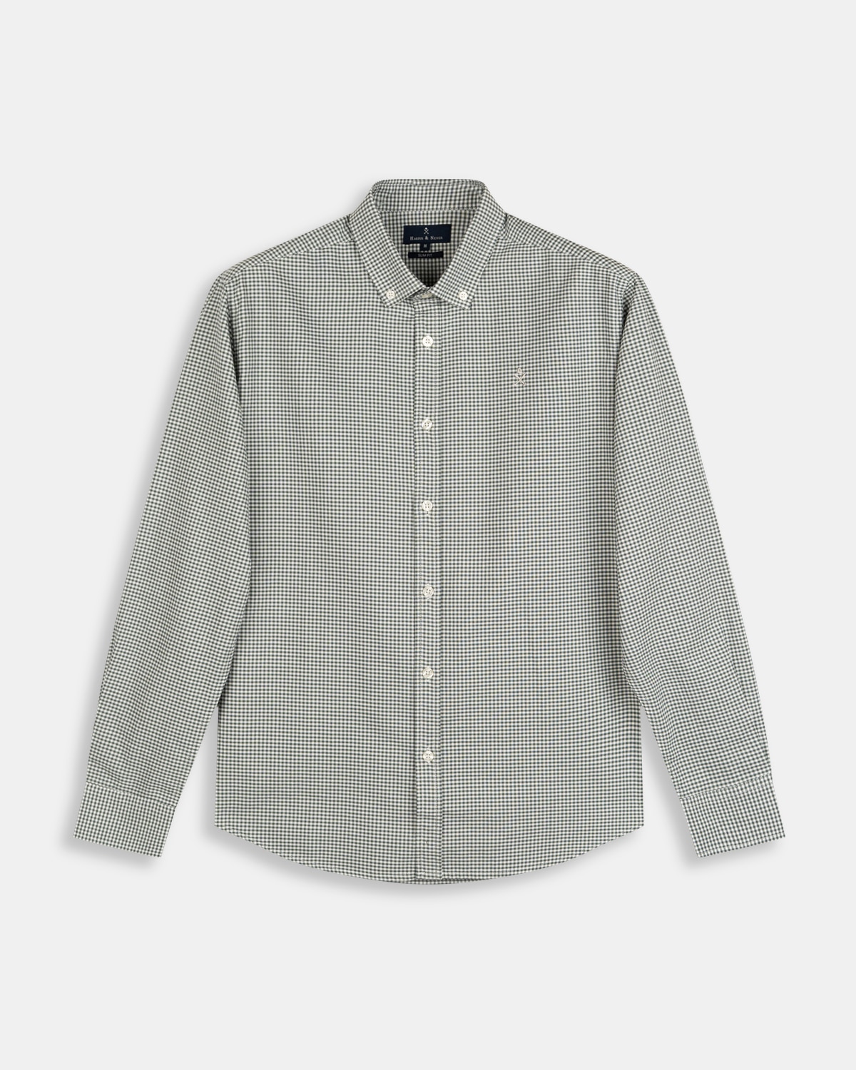 Camisa cuadros - Harper & Neyer - Verde militar Verde militar-5