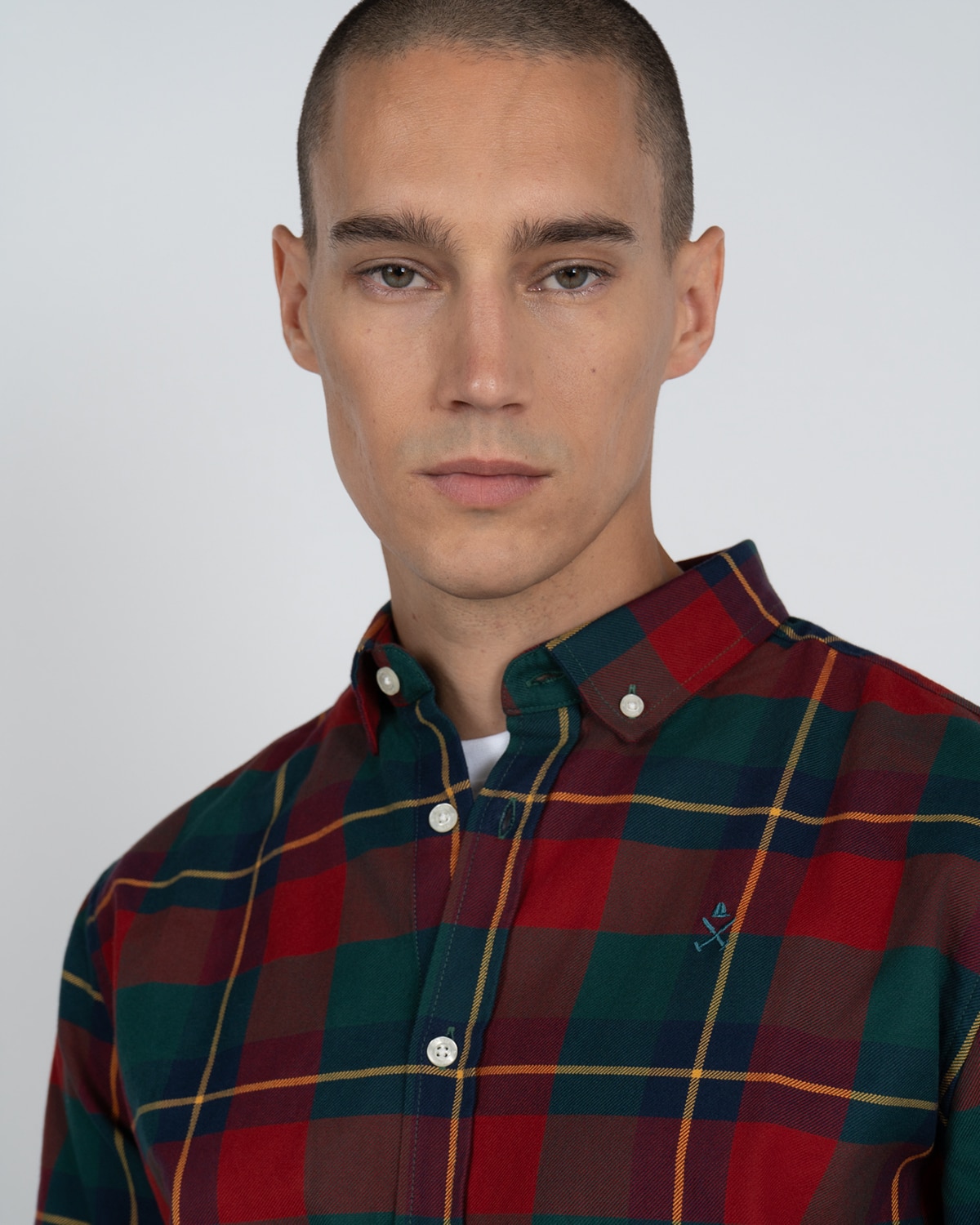 Camisa cuadros - Harper & Neyer - Rojo Rojo-3