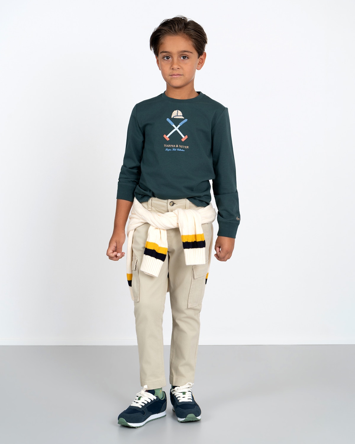 Imagen 3 de Camiseta vermont kids - Harper & Neyer - Verde oscuro Verde oscuro