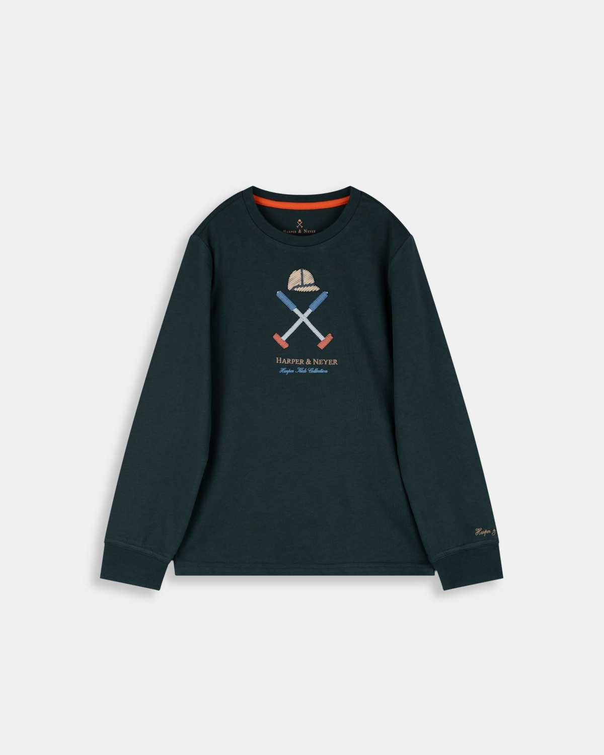 Imagen 5 de Camiseta vermont kids - Harper & Neyer - Verde oscuro Verde oscuro