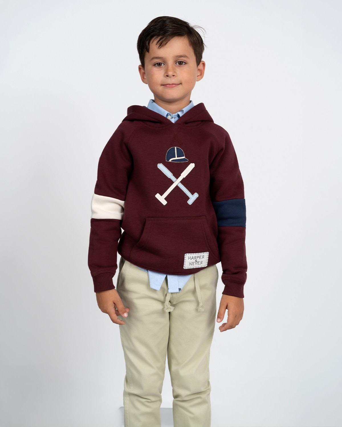 Imagen 1 de Sudadera sporty harper kids - Harper & Neyer - Burdeos Burdeos