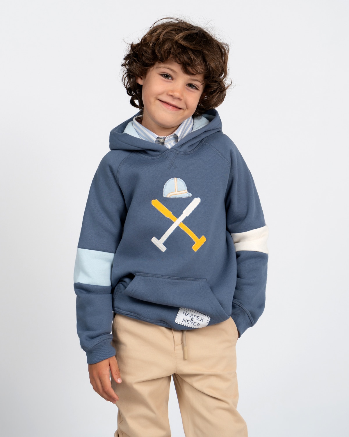 Imagen 1 de Sudadera sporty harper kids Azul