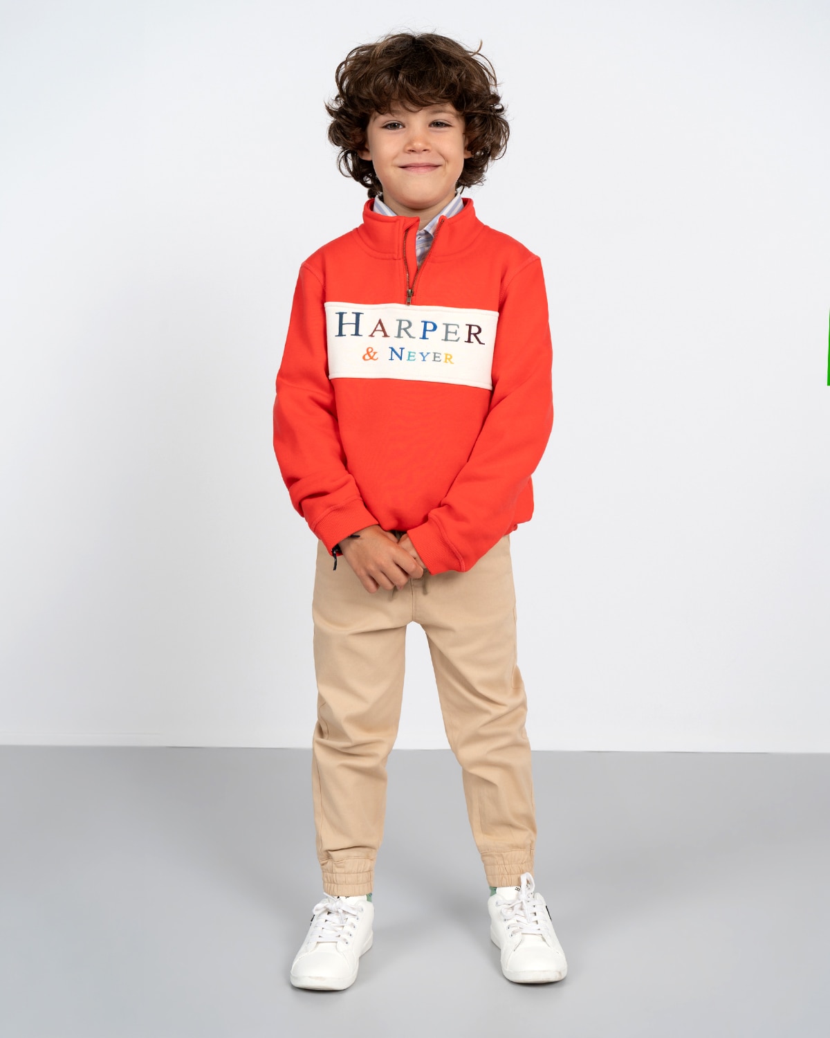 Imagen 3 de Sudadera maryland kids - Harper & Neyer - Coral Coral