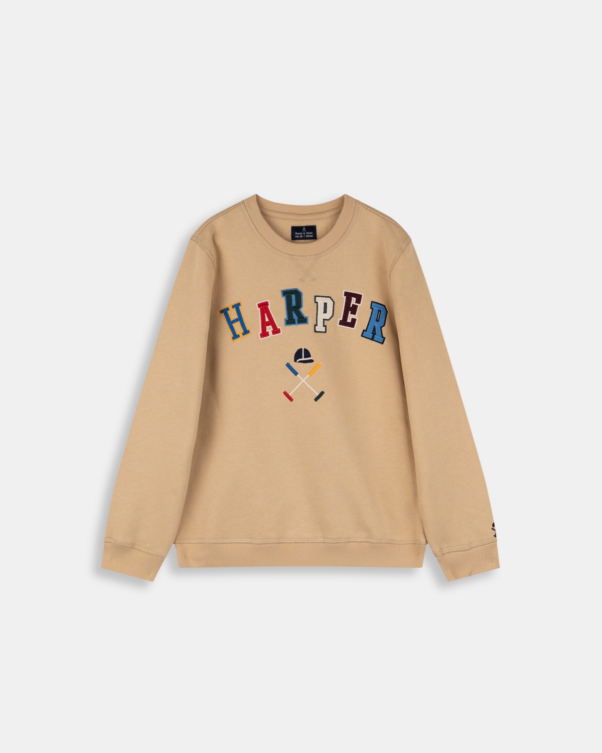 Imagen 1 de Sudadera retro kids - Harper & Neyer - Marrón claro Marrón claro