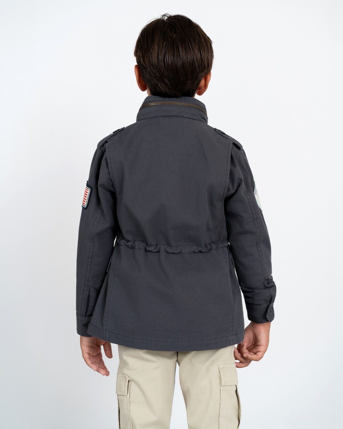 Imagen 2 de Chaqueta militar kids - Harper & Neyer - Verde oscuro Verde oscuro