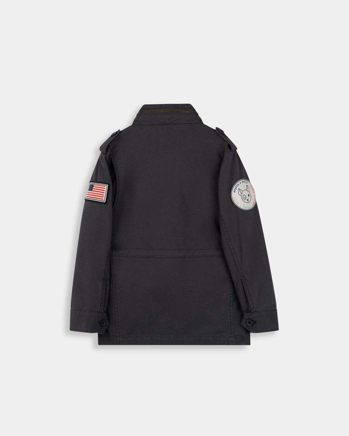 Imagen 4 de Chaqueta militar kids - Harper & Neyer - Verde oscuro Verde oscuro